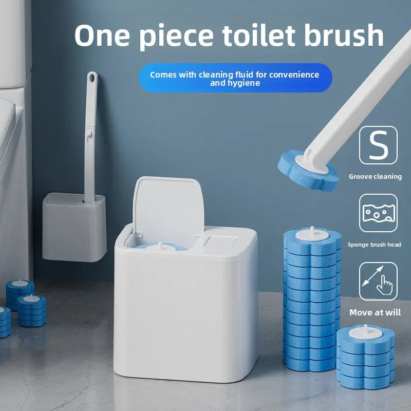 PureTouch Disposable Toilet Brush & Holder Teemdrop