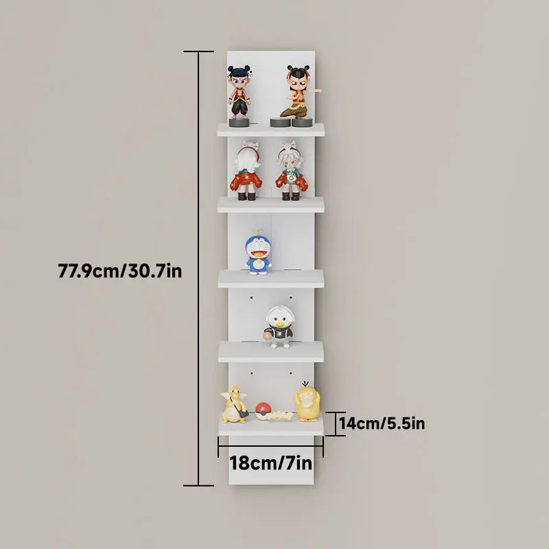 Modern Vertical Floating Shelf Teemdrop