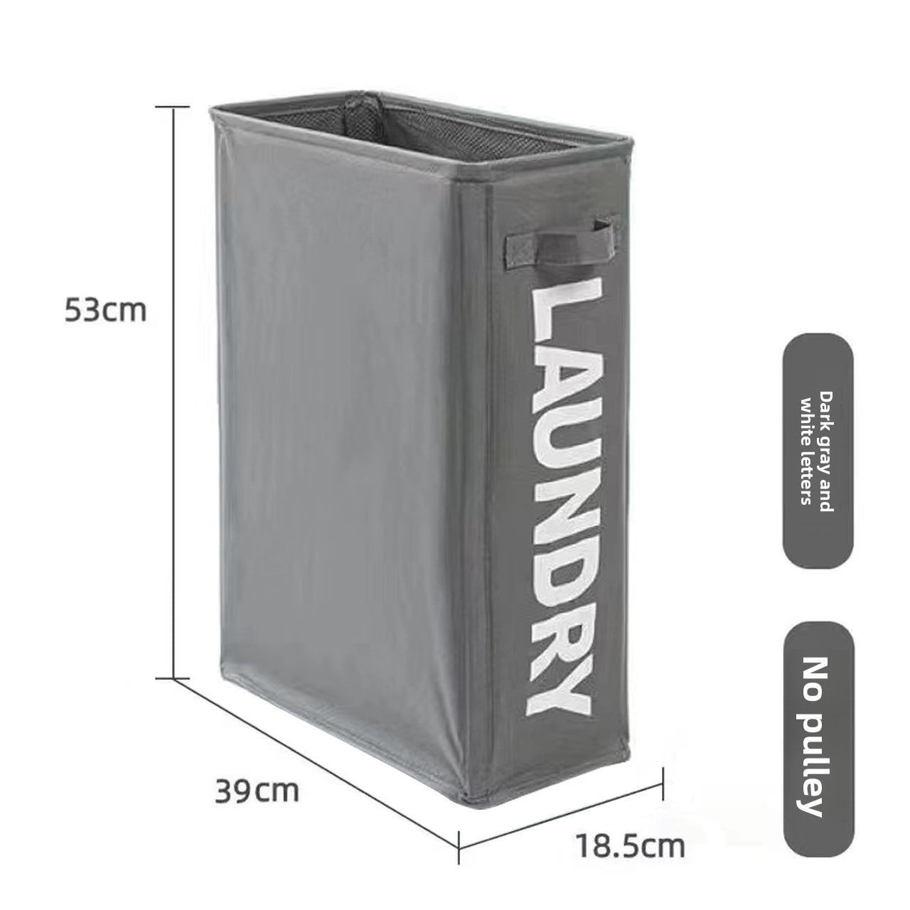 HomeFlex Rolling Laundry Basket