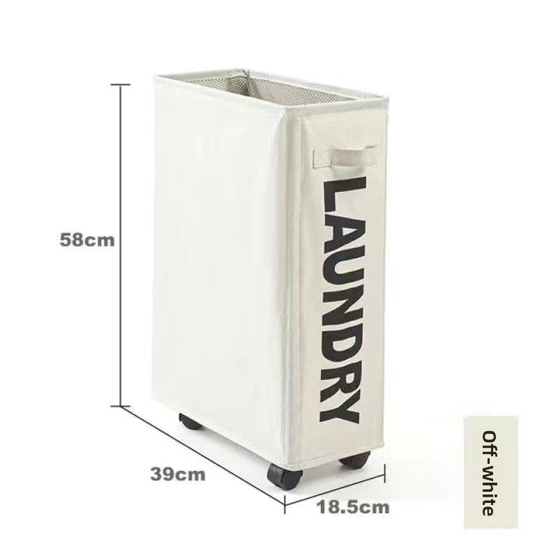 HomeFlex Rolling Laundry Basket