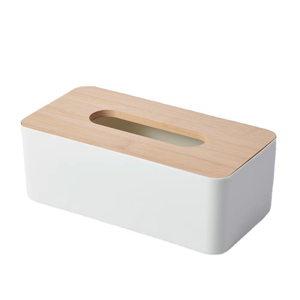 ModernTop Wood-Lid Tissue Box