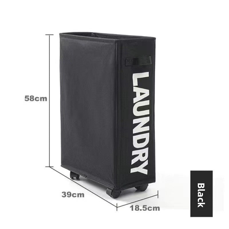 HomeFlex Rolling Laundry Basket