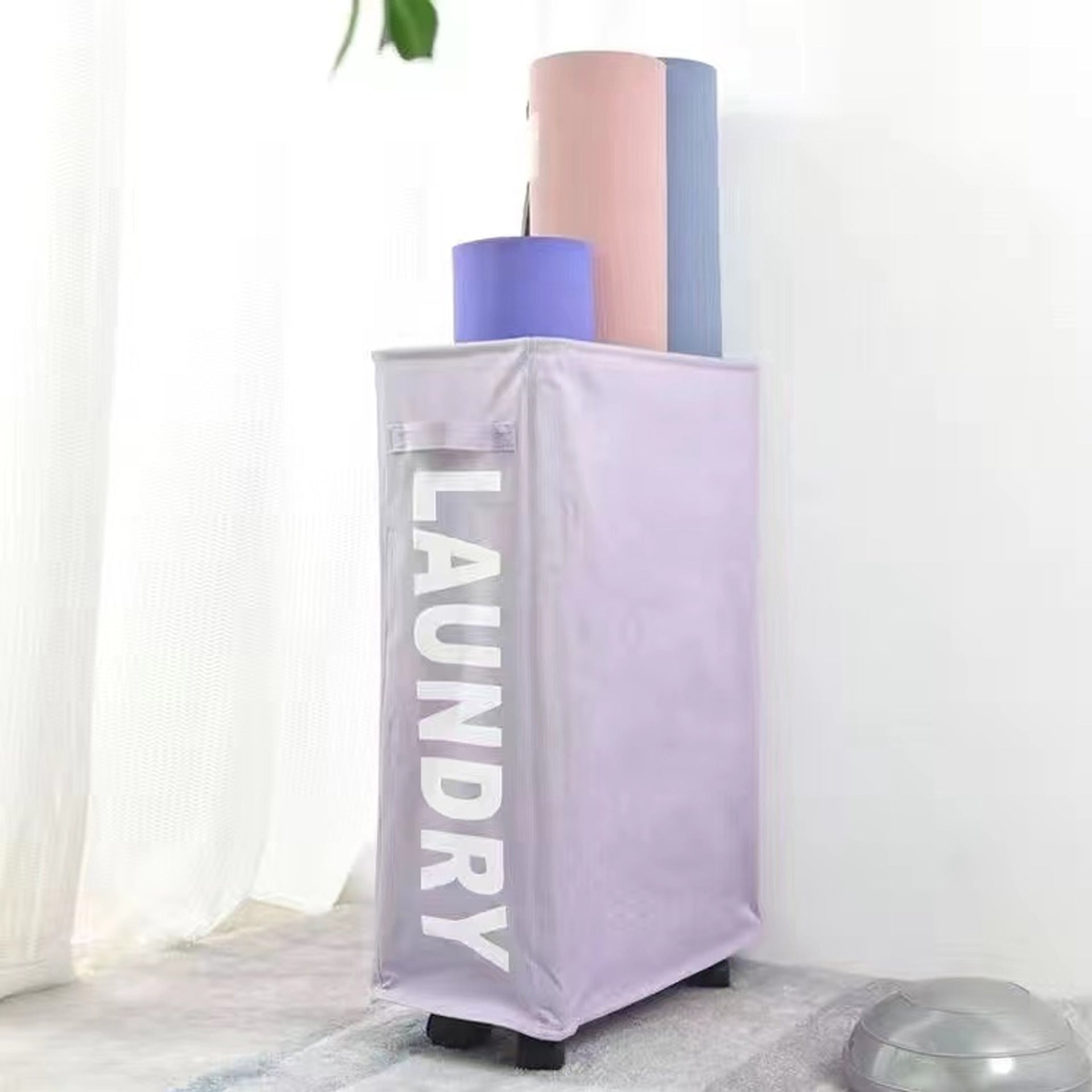 HomeFlex Rolling Laundry Basket