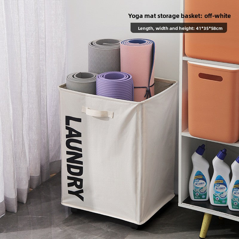 HomeFlex Rolling Laundry Basket