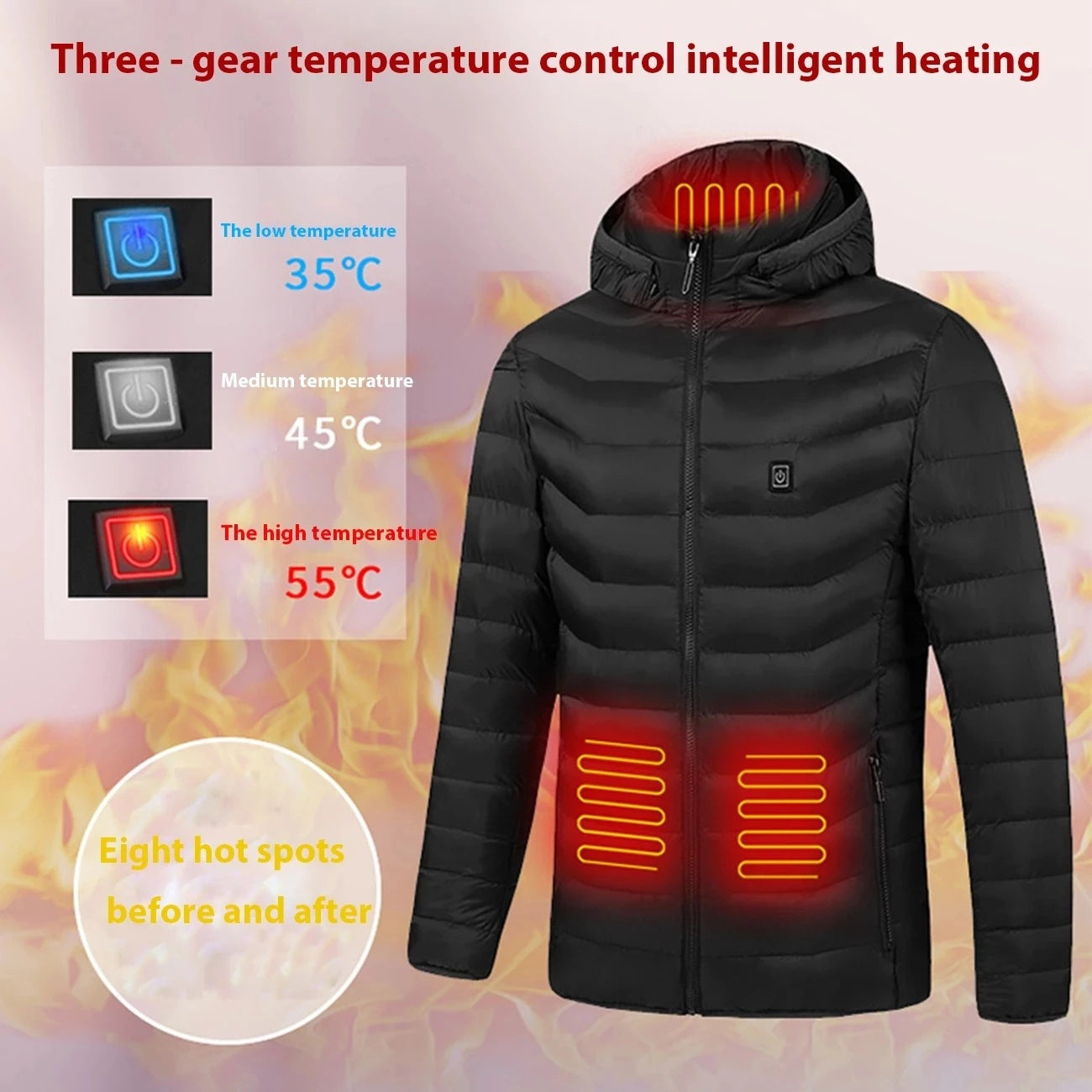 Winter Smart Electric Heating Jacket